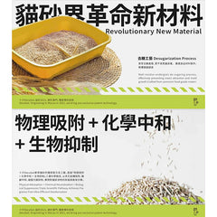 十夕DecaSol 天然麥芽木薯混合貓砂 - 麥芽香