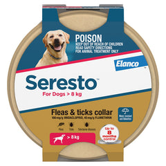 【澳洲版】Seresto殺蚤除牛蜱頸帶 - 中大型犬