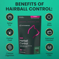 Vetri Science Hairball去毛球咀嚼肉粒 - 貓用