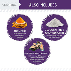 Chew+Heal髖關節保養肉粒零食- 野生阿拉斯加三文魚