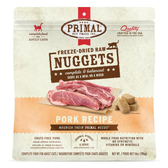 Primal Nuggets貓貓凍乾糧 - 豬肉