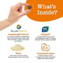 Zesty Paws魚油補充軟肉粒