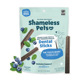 Shameless Pets狗狗清新薄荷潔齒棒- 藍莓