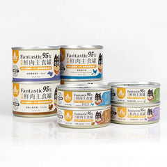 汪喵星球Fantastic 95% 鮮肉無膠犬用主食罐