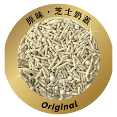 MOMOcare生態七重奏火山灰納米豌豆貓砂- 原味芝士奶蓋2.0mm