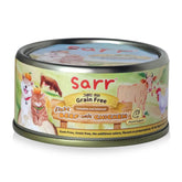 Sarr營養無膠無穀保健肉絲主食湯汁罐- 牛肉x雞胸肉x雞湯(增強肌肉)