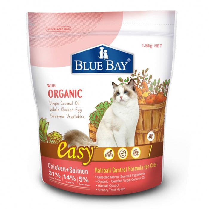 Blue Bay成幼貓化毛糧EASY - 雞肉&鮭魚 - PetMo
