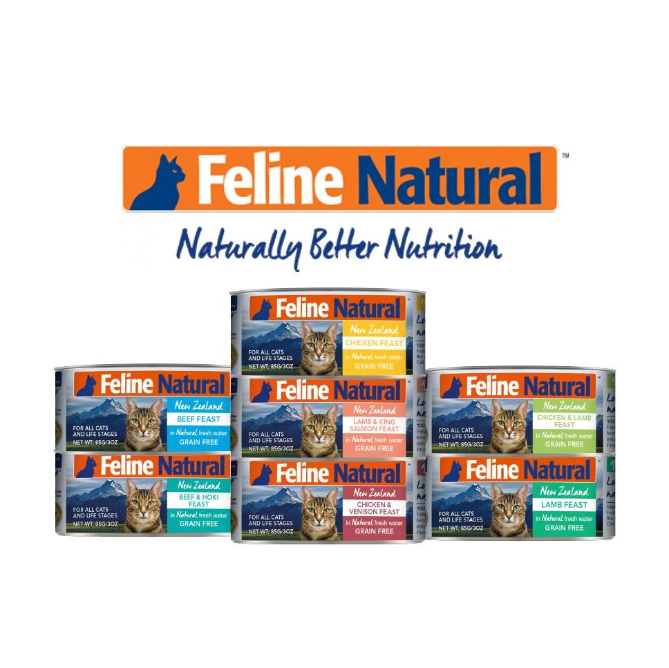 Feline Natural貓咪無穀主食罐85g - PetMo