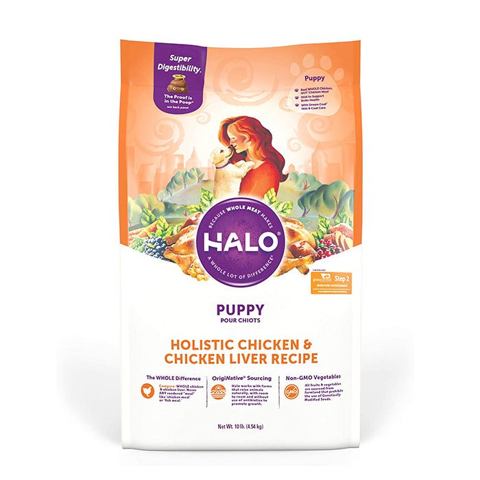 HALO幼犬糧 - 雞肉&雞肝 - PetMo