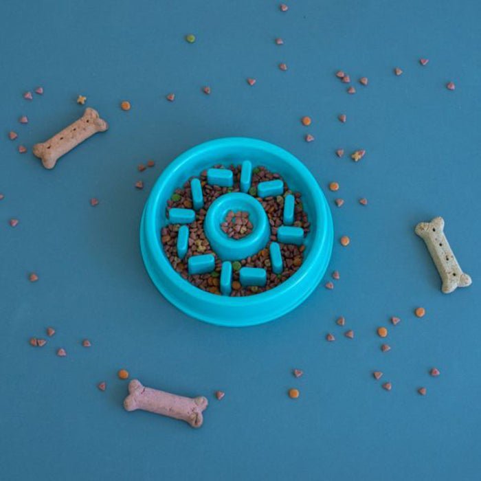 Happy Bowl狗狗慢食碗 - 冬甩甜甜圈 - PetMo