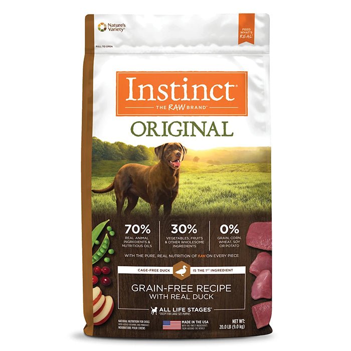 Instinct無穀物狗糧 - 鴨肉 - PetMo