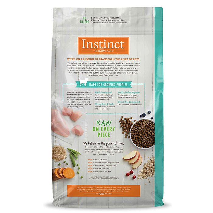 Instinct低穀物配方狗糧 - 雞肉糙米(幼犬) - PetMo