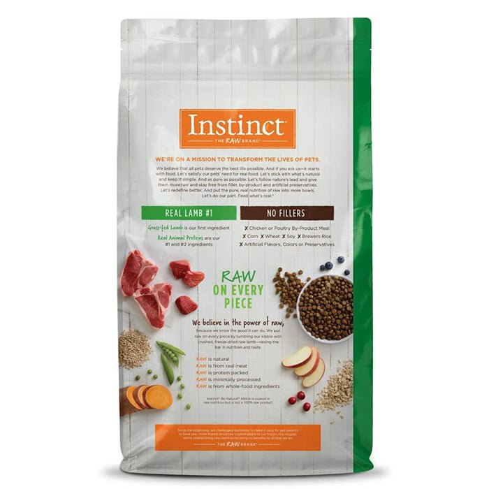 Instinct低穀物配方狗糧 - 羊肉燕麥 - PetMo