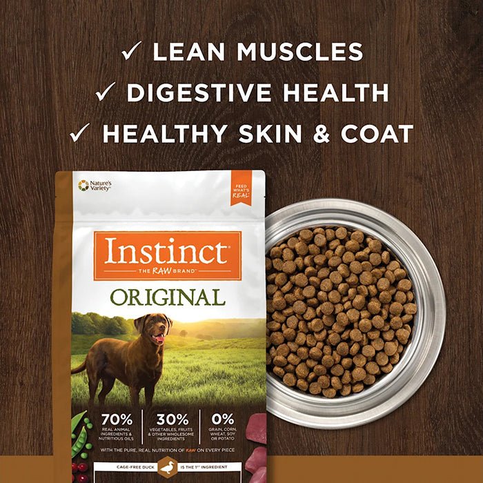 Instinct無穀物狗糧 - 鴨肉 - PetMo