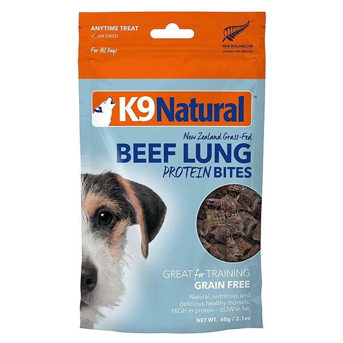 K9 Natural凍乾小食 - 牛肺粒 - PetMo