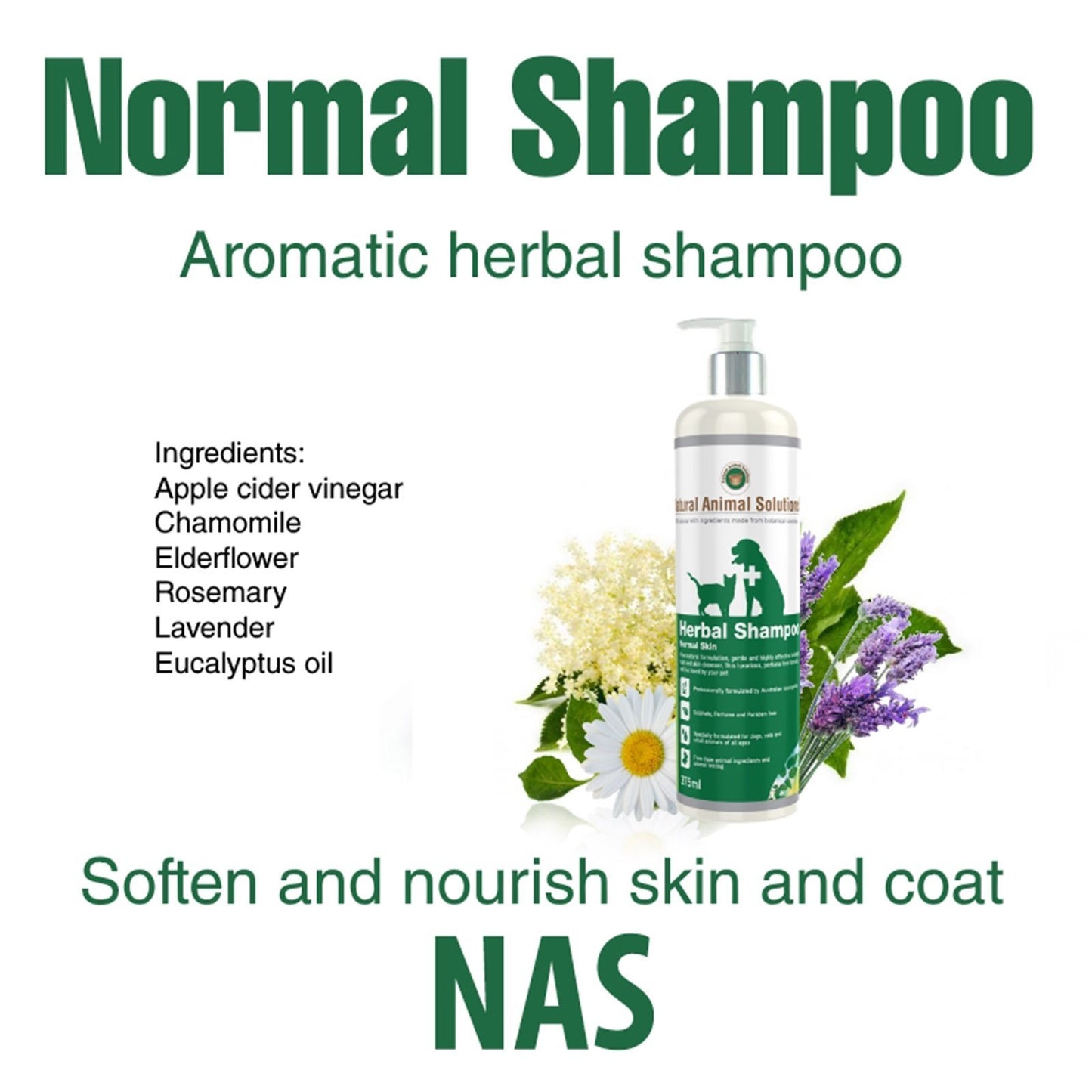 NAS Herbal Shampoo抗敏洗毛液 - PetMo