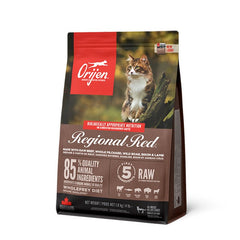 Orijen無穀物天然貓糧 - 紅肉 - PetMo
