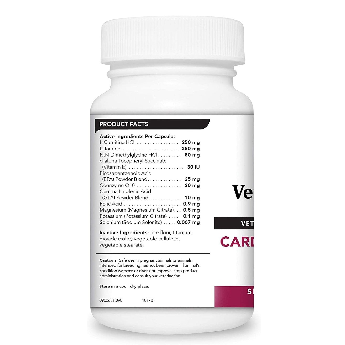 VetriScience Cardio-Strength心臟支援補充膠囊 - PetMo