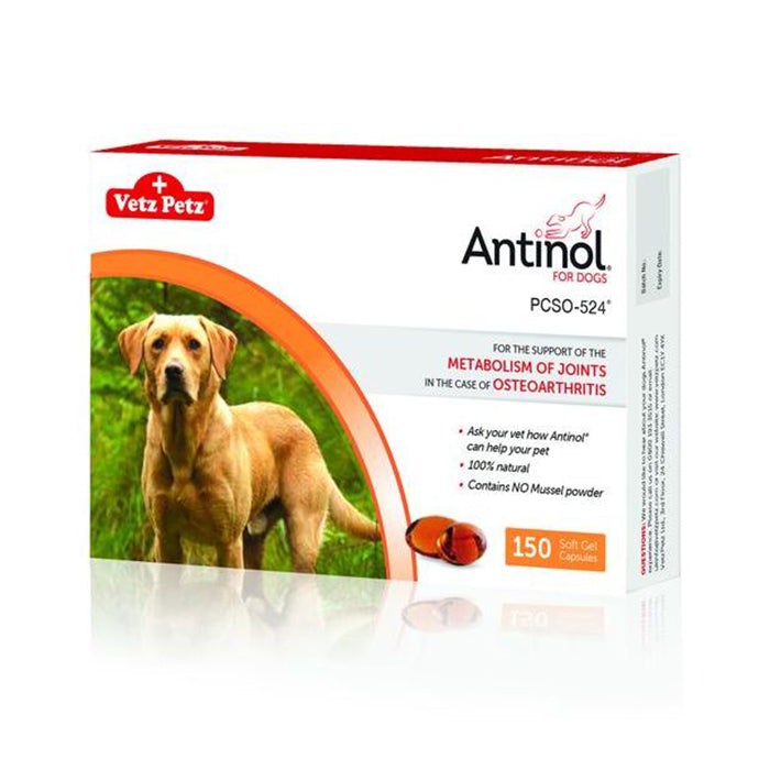 Vetz Petz Antinol天然青口關節精華 - 犬用 - PetMo