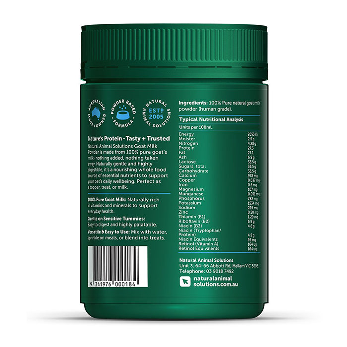 NAS Goat Milk Powder純天然羊奶粉