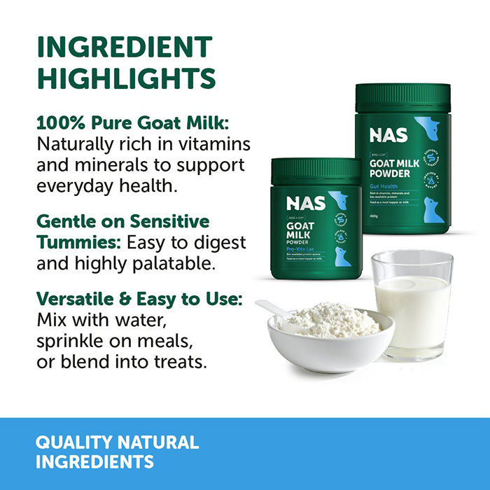 NAS Goat Milk Powder純天然羊奶粉