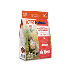 Feline Natural(F9)凍乾貓糧 - 鮮雞三文魚盛宴