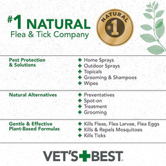 Vet's+Best貓用天然殺蚤乾洗泡沫