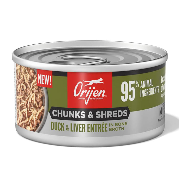 Orijen Chunks & Shreds奢華鮮肉貓貓主食罐