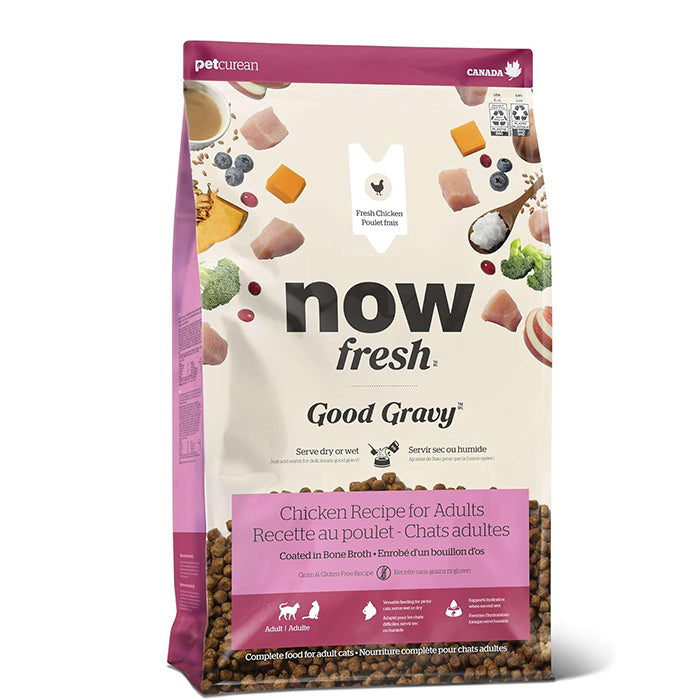 NOWFRESH Good Gravy無穀成貓糧- 雞肉(香濃火雞骨湯外層)