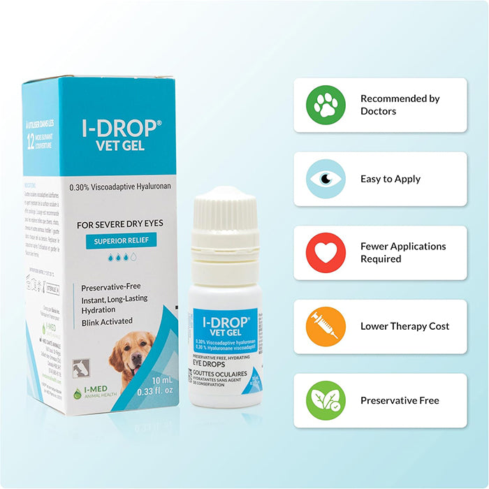 I-DROP VET GEL寵物持久潤滑眼藥水