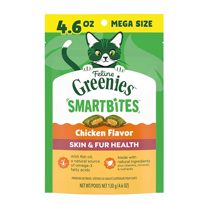 Greenies™貓貓亮毛護毛小食 - 雞肉味