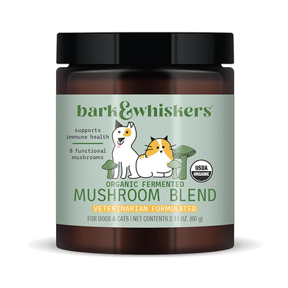 Bark & Whiskers Mushroom Blend有機發酵蘑菇營養素