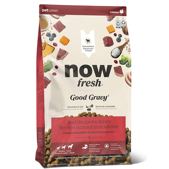 NOWFRESH Good Gravy成犬乾糧- 牛肉(香濃火雞骨湯外層)
