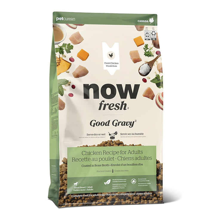 NOWFRESH Good Gravy小型犬乾糧- 雞肉(香濃火雞骨湯外層)