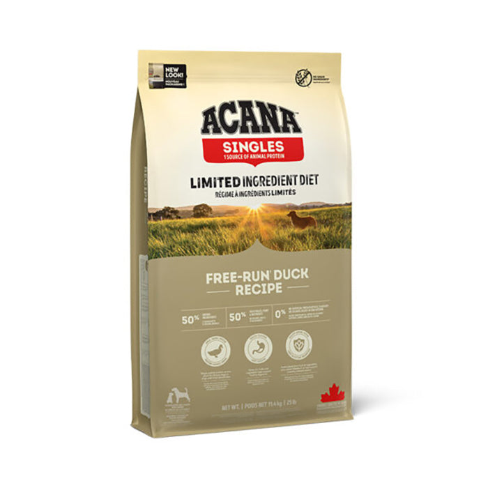 ACANA無穀低敏狗糧 - 單一蛋白鴨肉配方