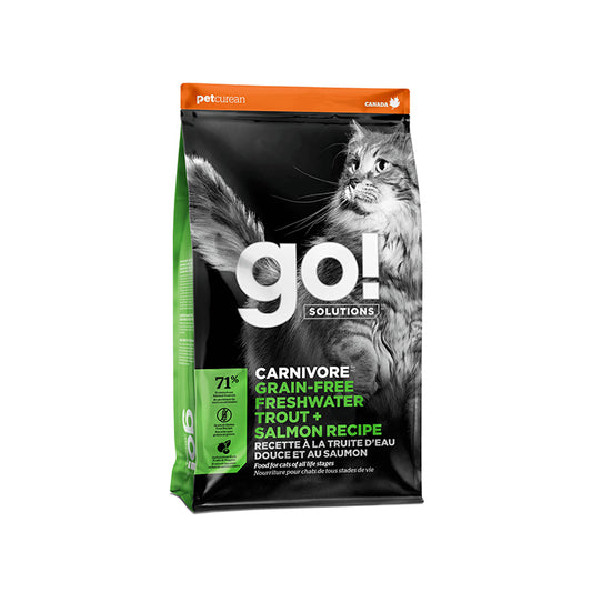 Go! Solutions™ 活力營養無穀物淡水鱒魚三文魚貓糧