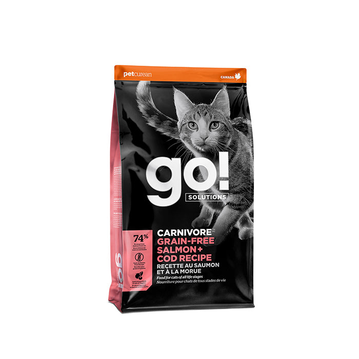 Go! Solutions™ 無穀物三文魚鱈魚貓糧