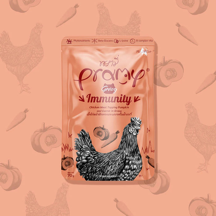 PRAMY功能性肉汁貓濕糧包