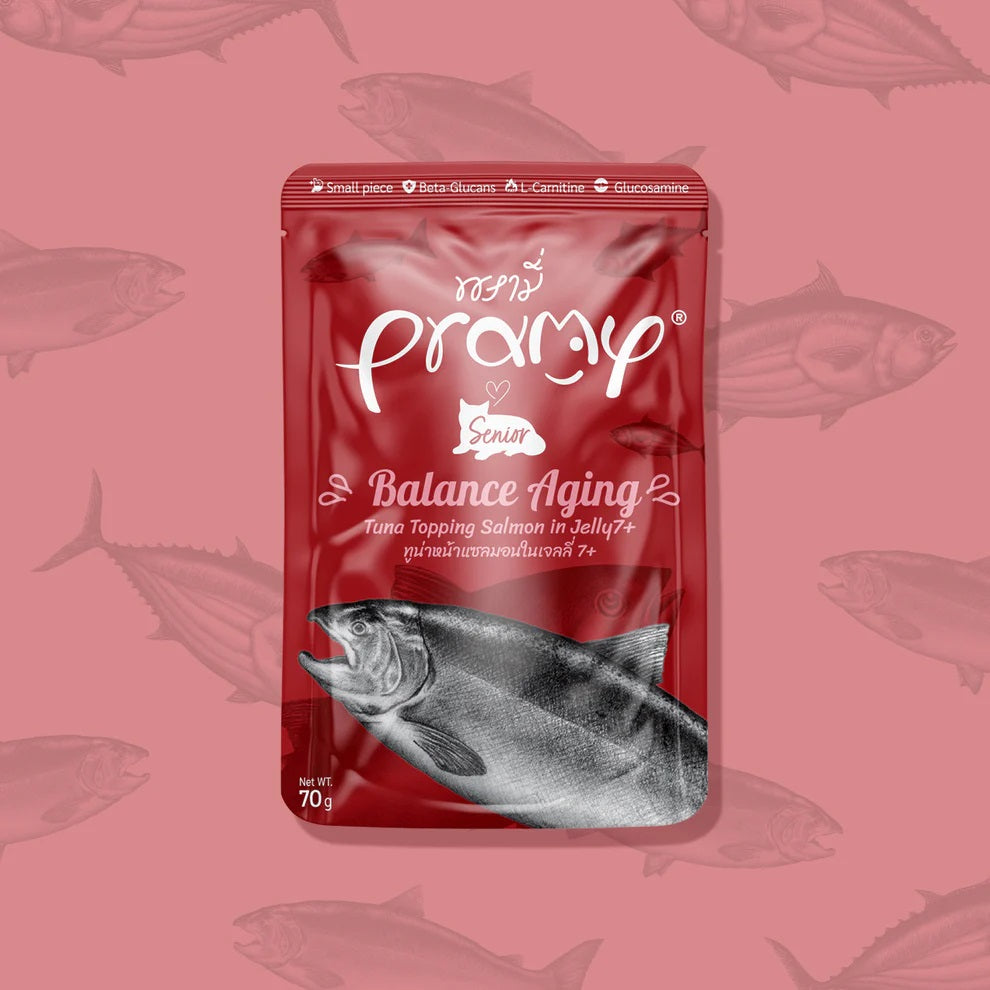PRAMY功能性啫喱貓濕糧包