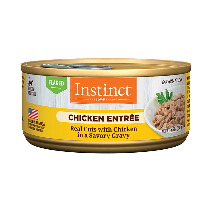 Instinct® Flaked 無穀肉片肉汁主食罐