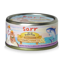 Sarr營養無膠無穀保健肉絲主食湯汁罐- 吞拿魚x魚湯x魚油(心臟護理)