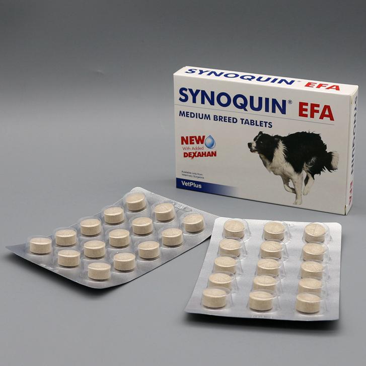 VetPlus Synoquin EFA關節補充丸 - 中型犬