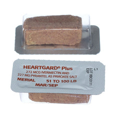 【香港行貨】Heartgard plus心絲蟲藥 - 大型犬(51~100lb)