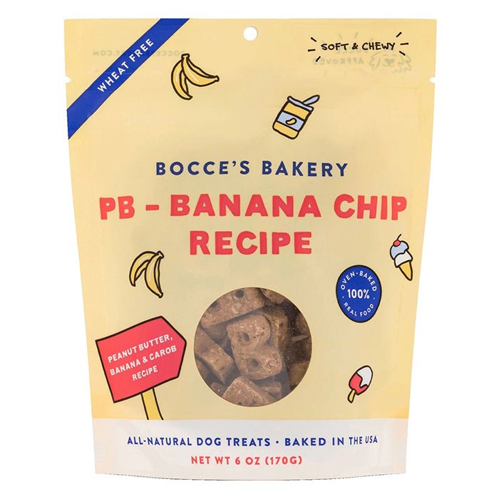 Bocce's Bakery狗狗零食 - PB香蕉片口味 - PetMo