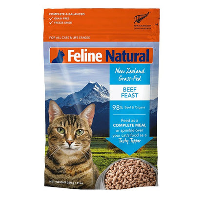 Feline Natural凍乾貓糧 - 牛肉盛宴 - PetMo
