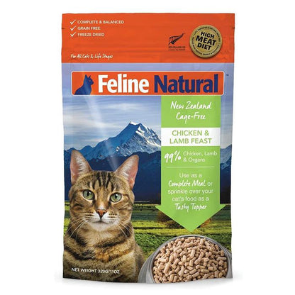 Feline Natural凍乾貓糧 - 雞肉羊肉盛宴 - PetMo