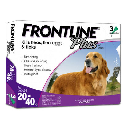 Frontline Plus殺蚤水 - 犬用(20~40kg) - PetMo