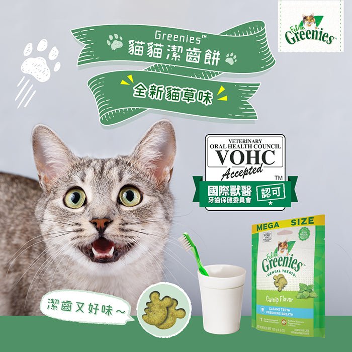 Greenies™貓貓潔齒餅 - JUICY蝦 - PetMo