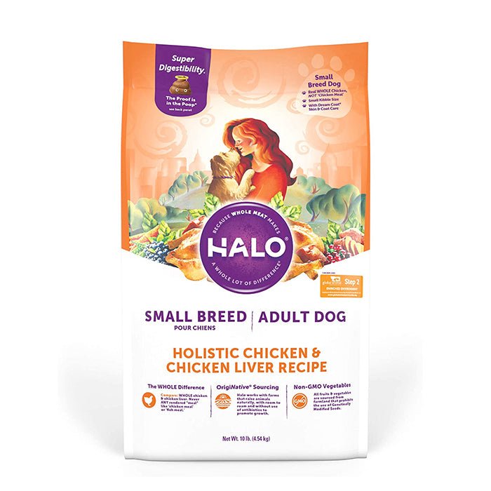 HALO小型成犬糧 - 雞肉&雞肝 - PetMo