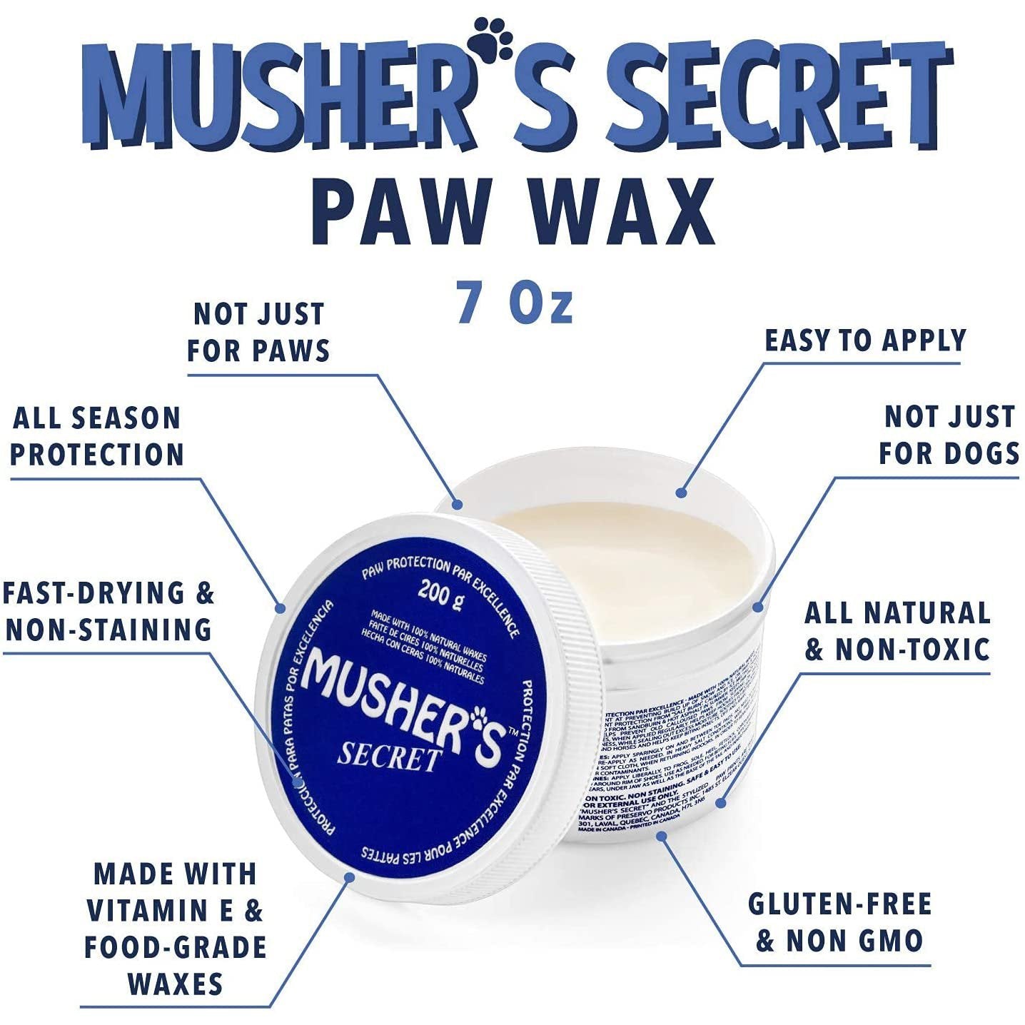 Musher's Secret小腳掌的祕密 - 犬用 - PetMo